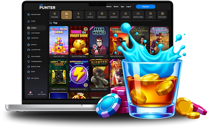 Mr Punter Casino Canada Desktop